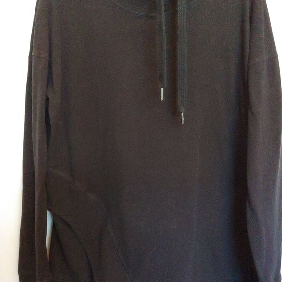 Sweaty Betty Black black long sleeve hoodie made in Italy Small - Picture 4 of 15